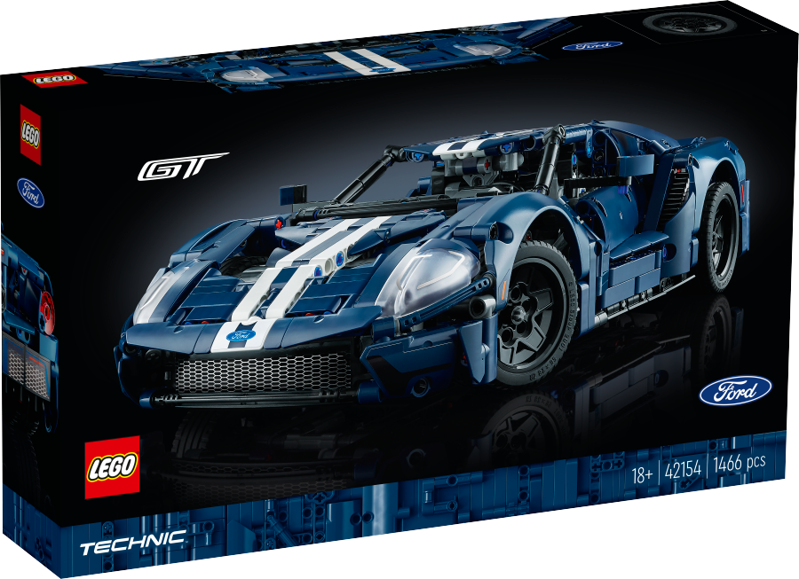 LEGO TECHNIC Ford GT, wersja z 2022 roku 42154