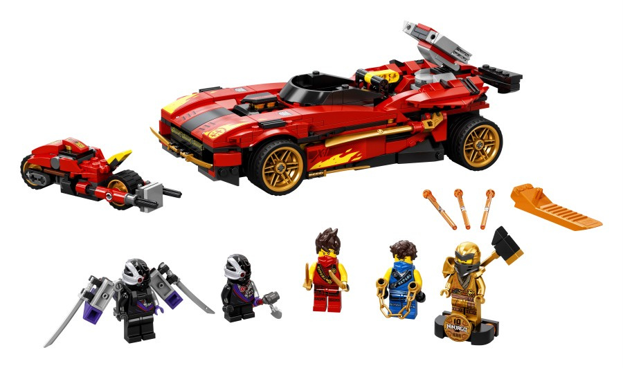 LEGO NINJAGO  Ninjaścigacz X-1 71737