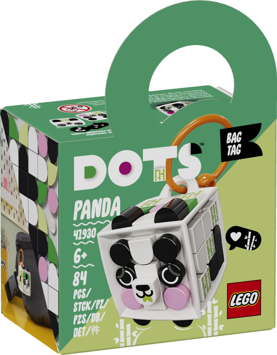 LEGO DOTS  Zawieszka z pandą  41930