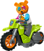 LEGO CITY Motocykl kaskaderski z niedźwiedziem 60356