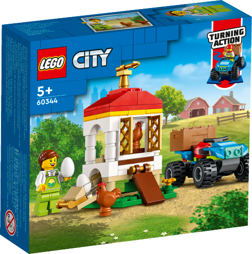 LEGO CITY Kurnik z kurczakami 60344