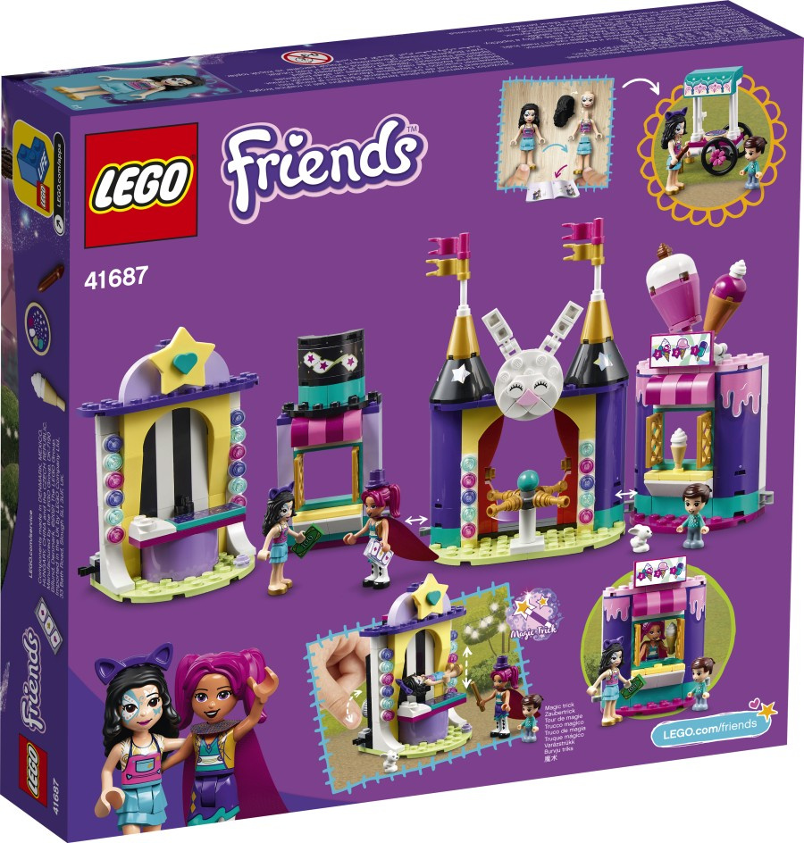 LEGO  FRIENDS  Magiczne stoiska w wesołym miasteczku 41687