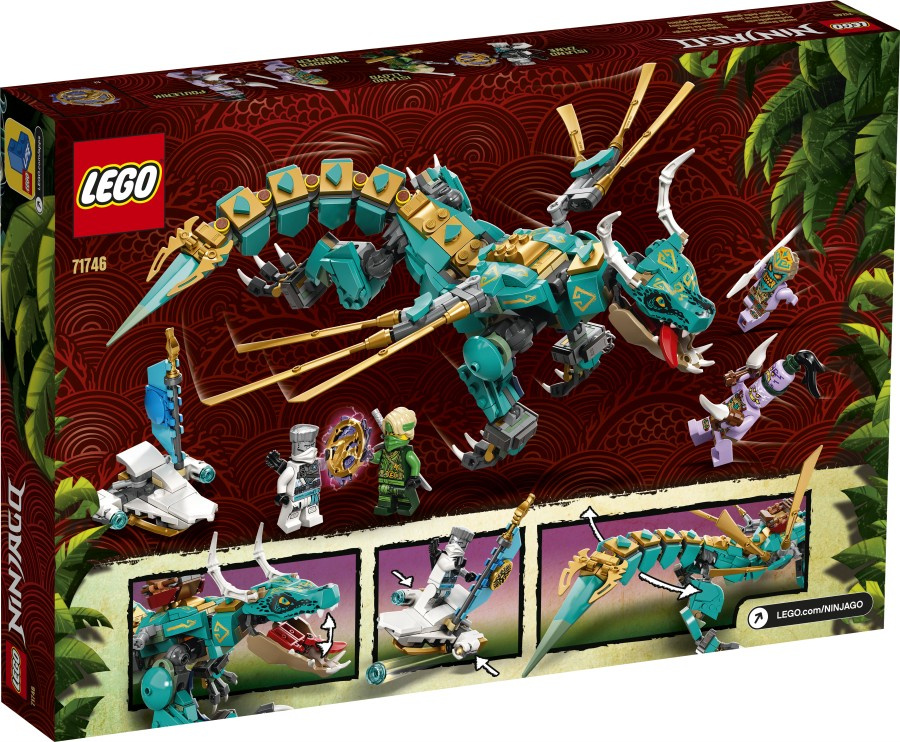 LEGO NINJAGO  Dżunglowy smok 71746