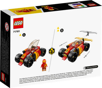 LEGO NINJAGO Samochód wyścigowy ninja Kaia EVO 71780