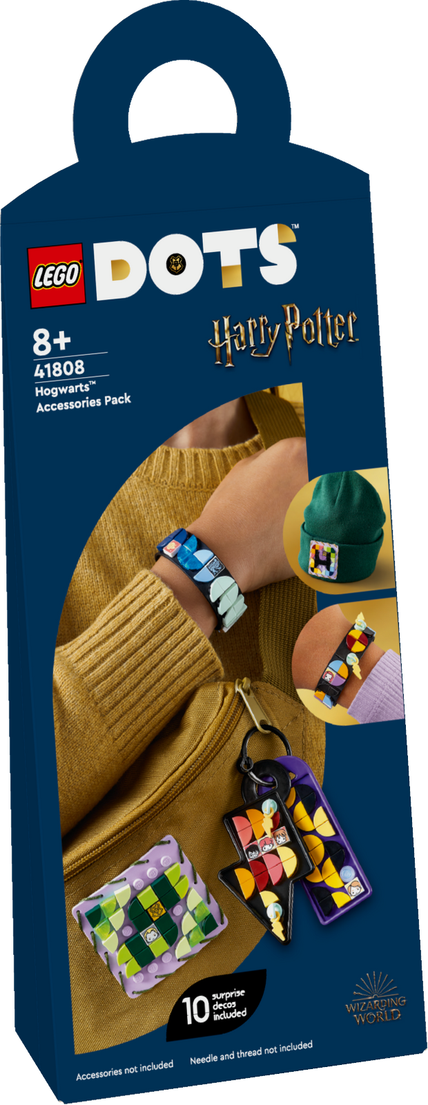 LEGO DOTS Zestaw akcesoriów z Hogwartu 41808