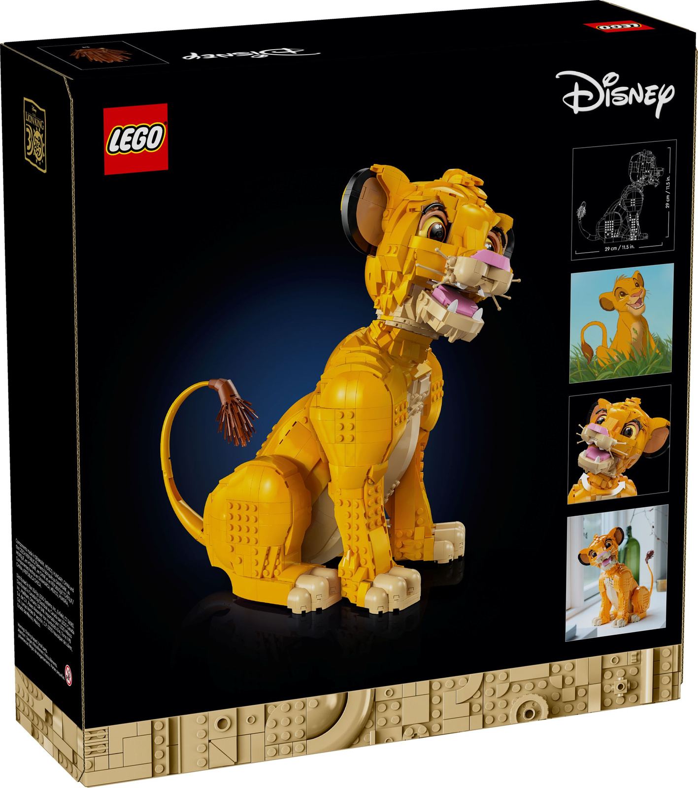 Lego Disney 43247 Król Lew - młody Simba