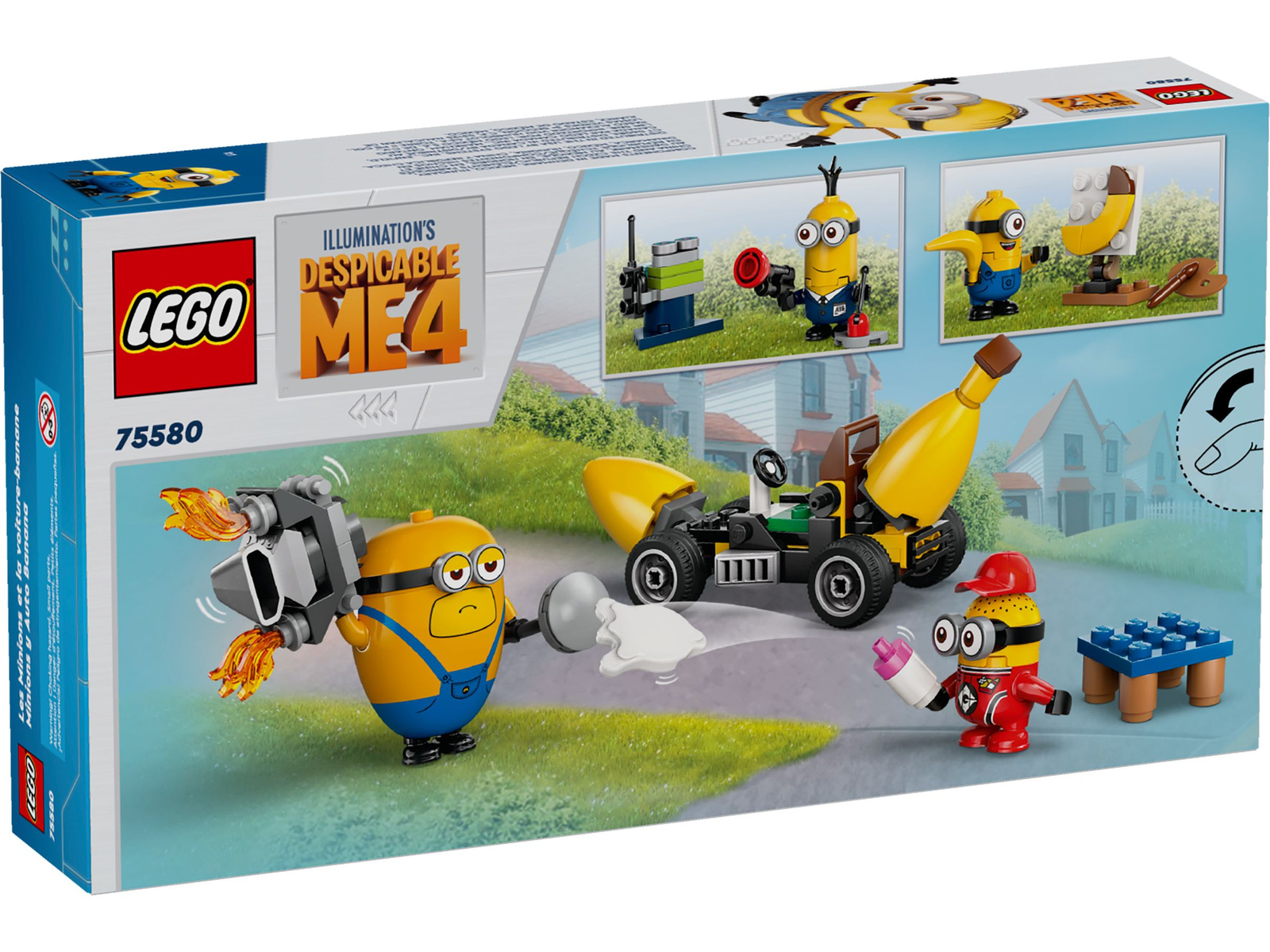 Lego Minionki 75580 Minionki i bananowóz