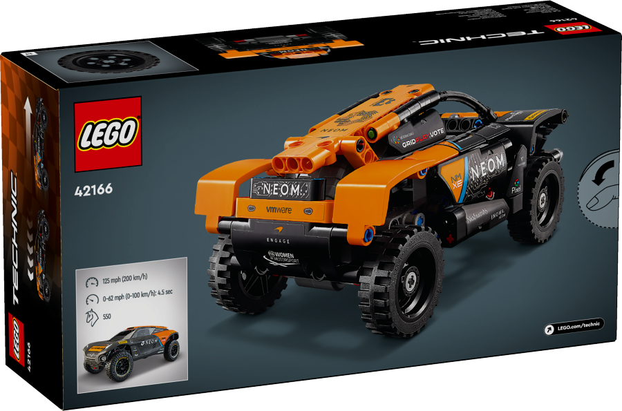 LEGO TECHNIC NEOM McLaren Extreme E Race Car 42166