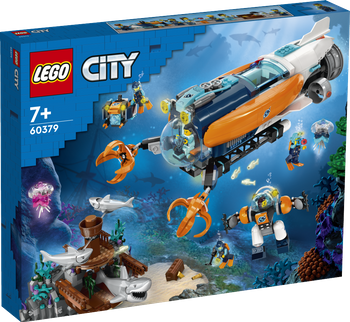 LEGO CITY Łódź podwodna badacza dna morskiego 60379