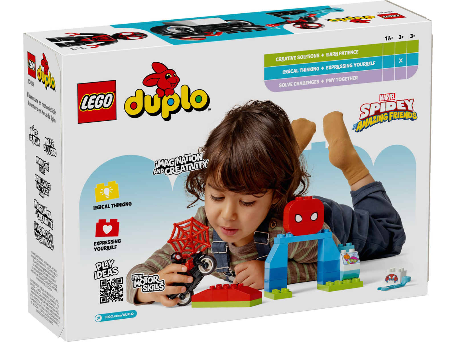 Lego Duplo 10424 Motocyklowa przygoda Spina