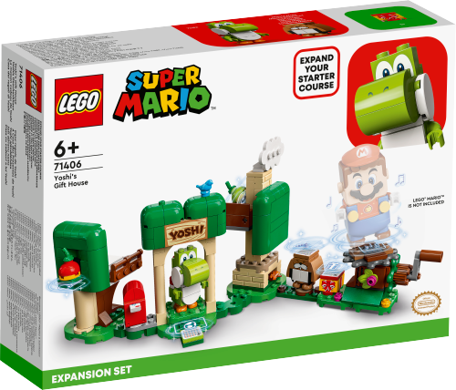 LEGO SUPERMARIO Dom prezentów Yoshiego — zestaw rozszerzający 71406
