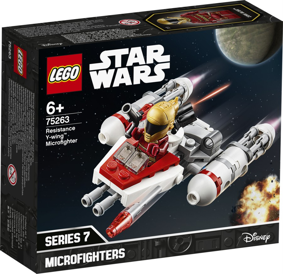 LEGO STAR WARS™  Mikromyśliwiec Y-Wing™ Ruchu Oporu 75263