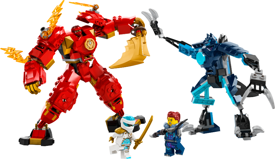LEGO NINJAGO Mech żywiołu ognia Kaia 71808