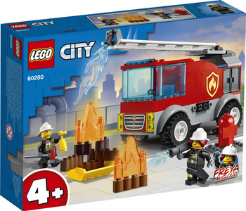 LEGO CITY  Wóz strażacki z drabiną 60280