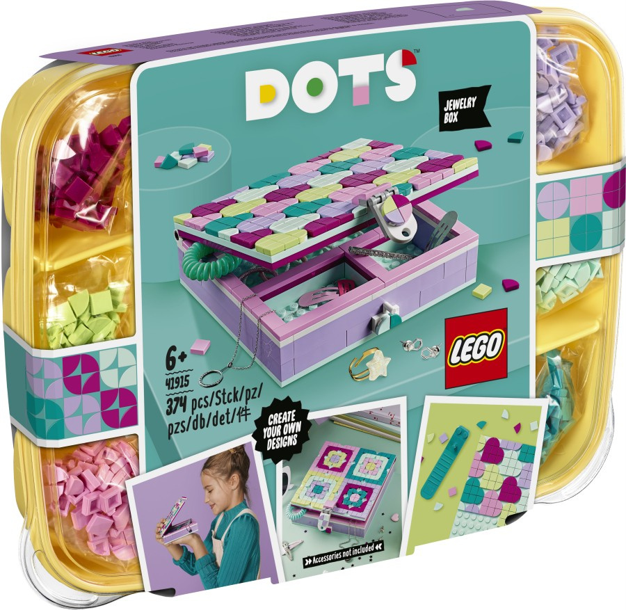 LEGO DOTS  Szkatułka na biżuterię 41915