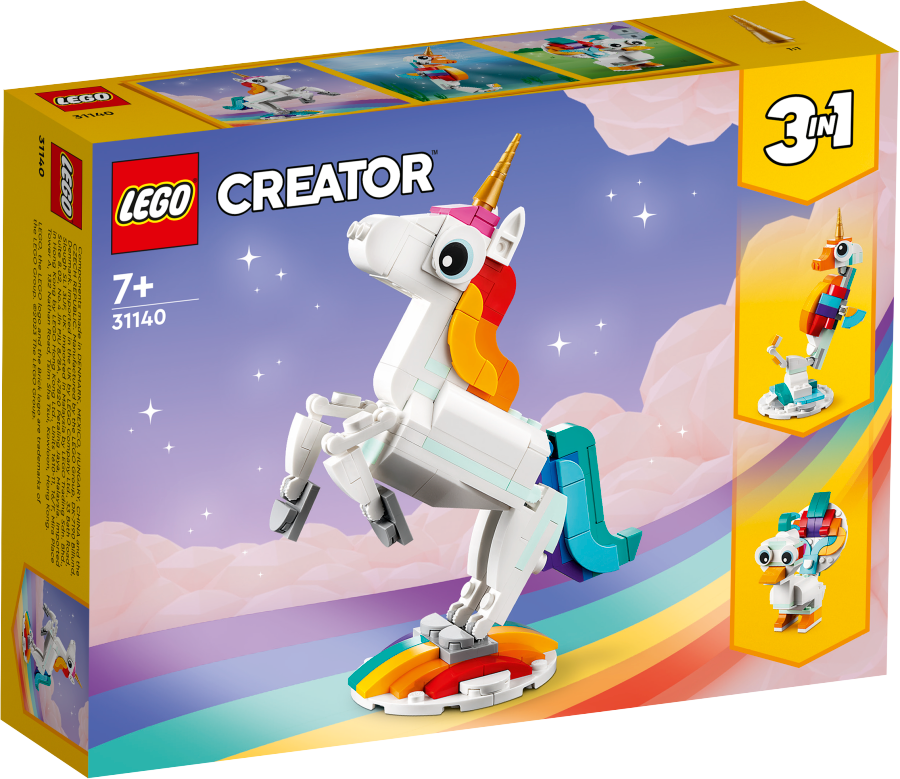 LEGO CREATOR Magiczny jednorożec 31140