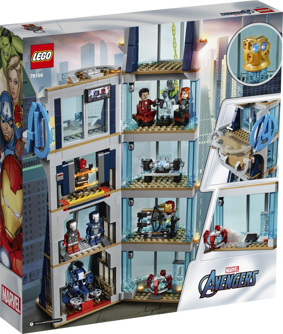 LEGO SUPER HEROES  Walka o Wieżę Avengersów 76166