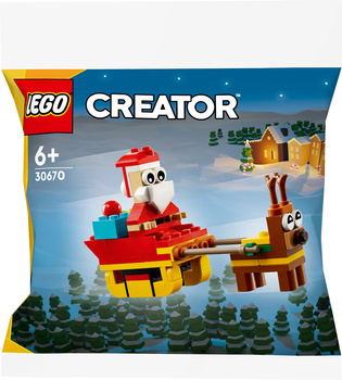 Lego Creator 30670 Przejażdżka saniami Świętego Mikołaja