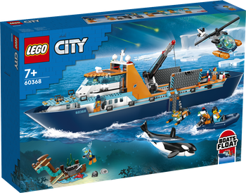 LEGO CITY Łódź badacza Arktyki 60368