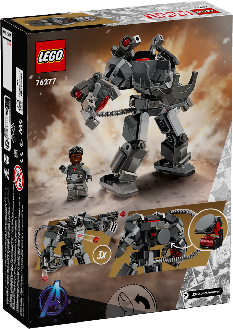 LEGO MARVEL Mechaniczna zbroja War Machine 76277