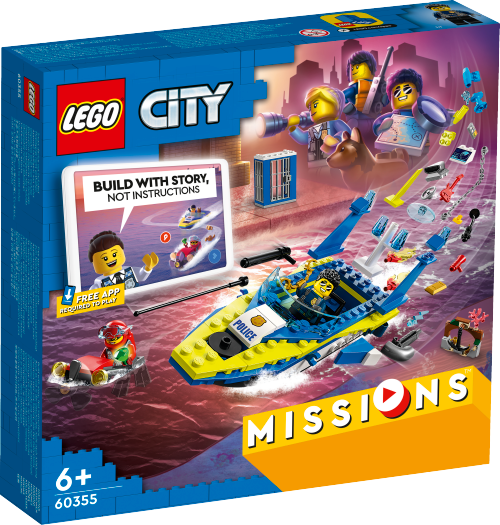LEGO CITY Śledztwa wodnej policji 60355
