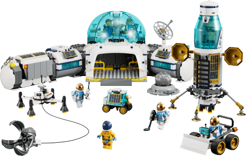 LEGO CITY SPACE Stacja badawcza na Księżycu 60350