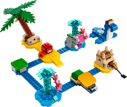 LEGO SUPER MARIO Zestaw rozszerzający Nabrzeże Dorrie 71398