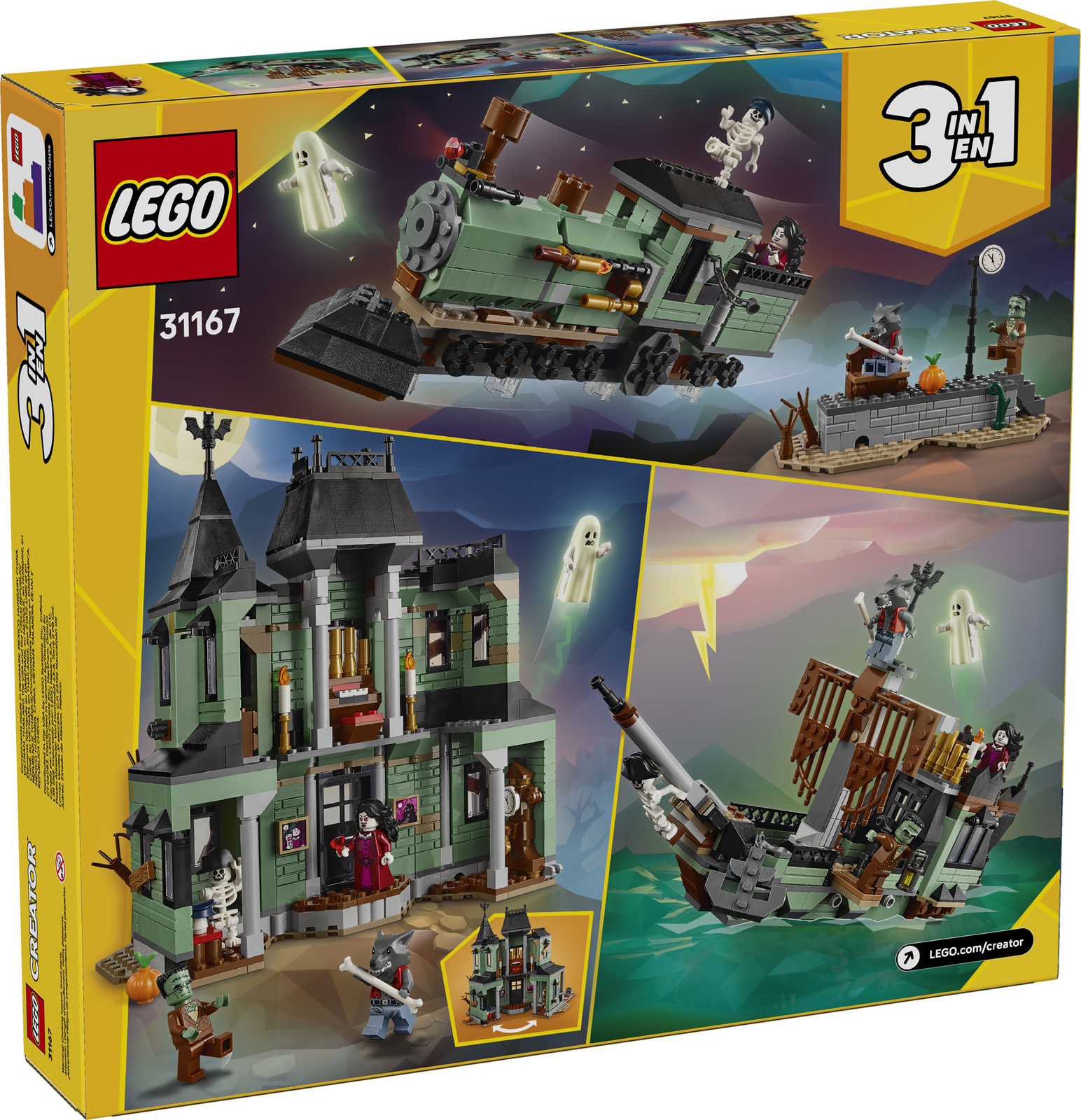 Lego Creator 31167 Nawiedzona rezydencja