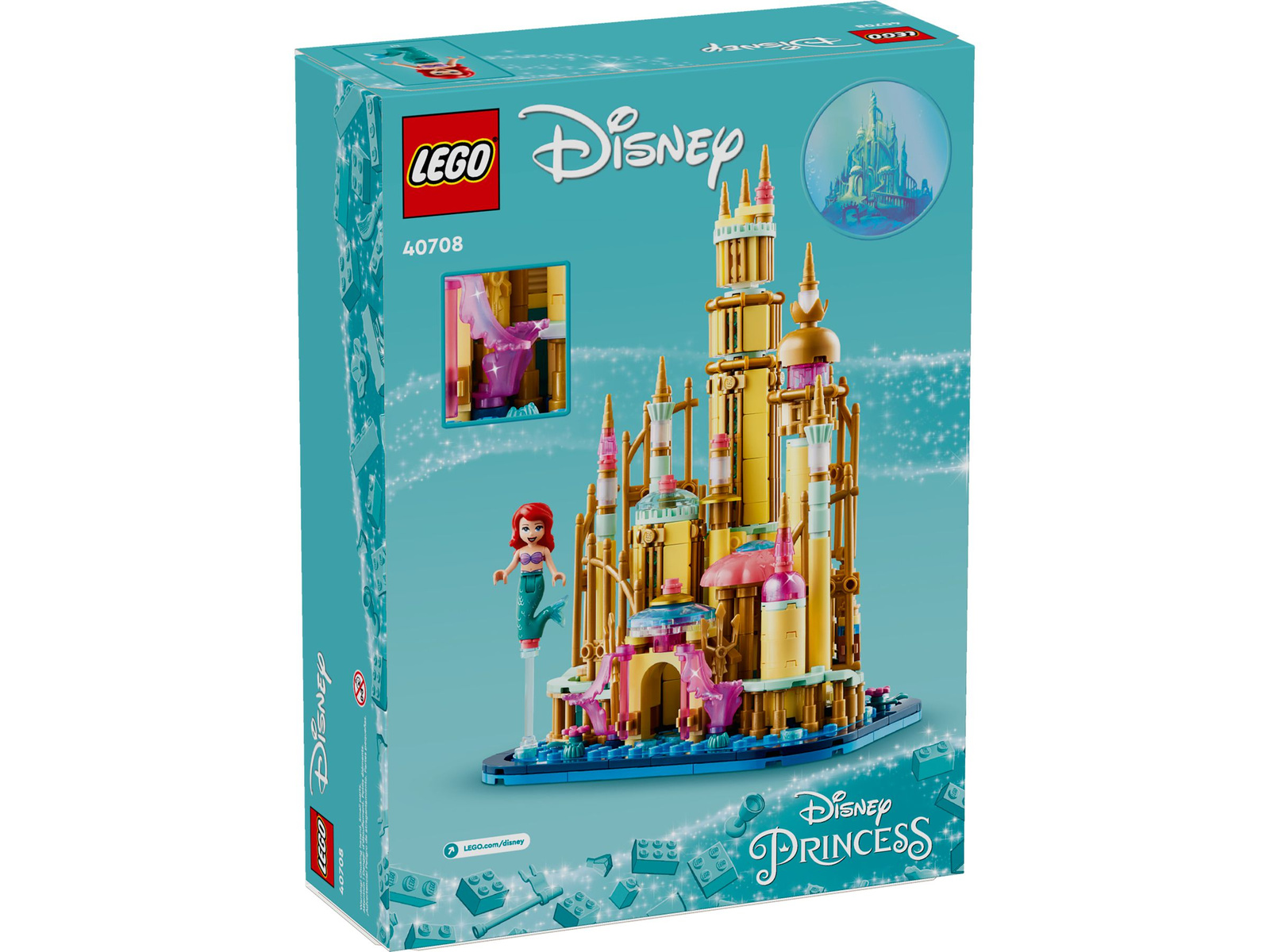 LEGO Disney 40708 Disney Mały zamek Arielki