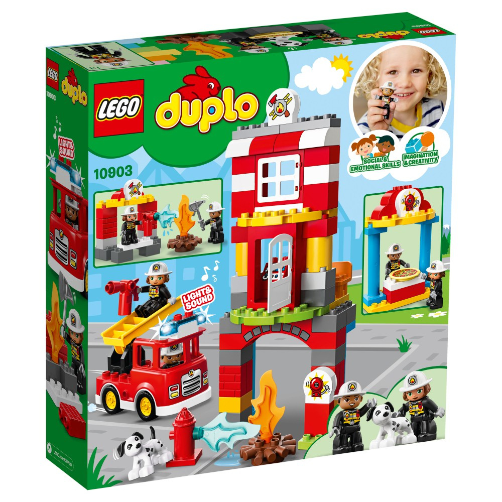 DUPLO 10903 REMIZA STRAŻACKA