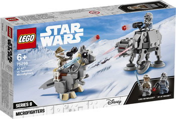 LEGO STAR WARS™  Mikromyśliwce: AT-AT kontra Tantaum 75298