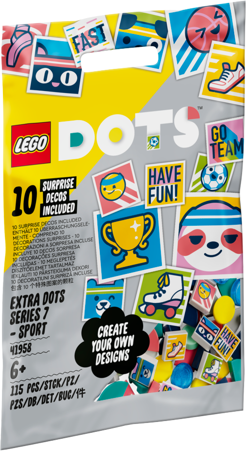 LEGO DOTS Dodatki DOTS — seria 7: SPORT 41958