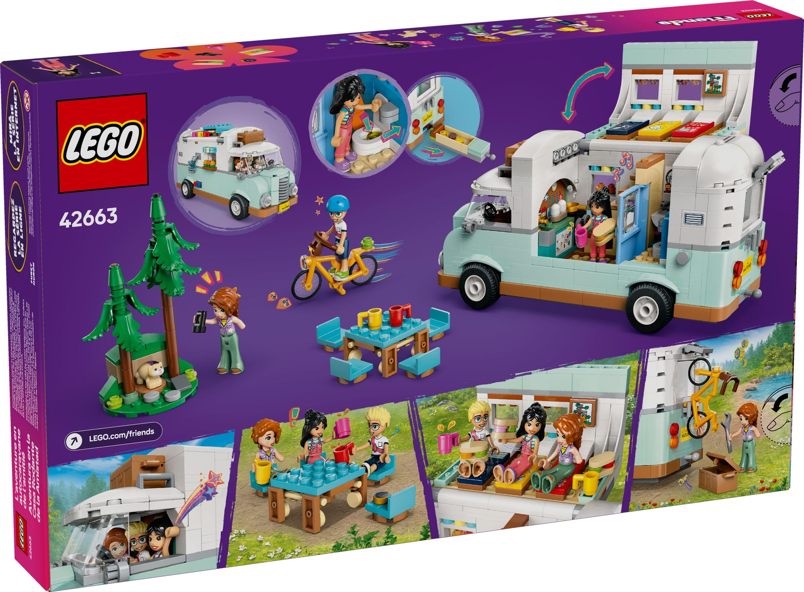 Lego Friends 42663 Przygoda w kamperze przyjaciół