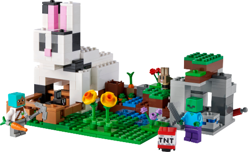 LEGO MINECRAFT Królicz farma  21181