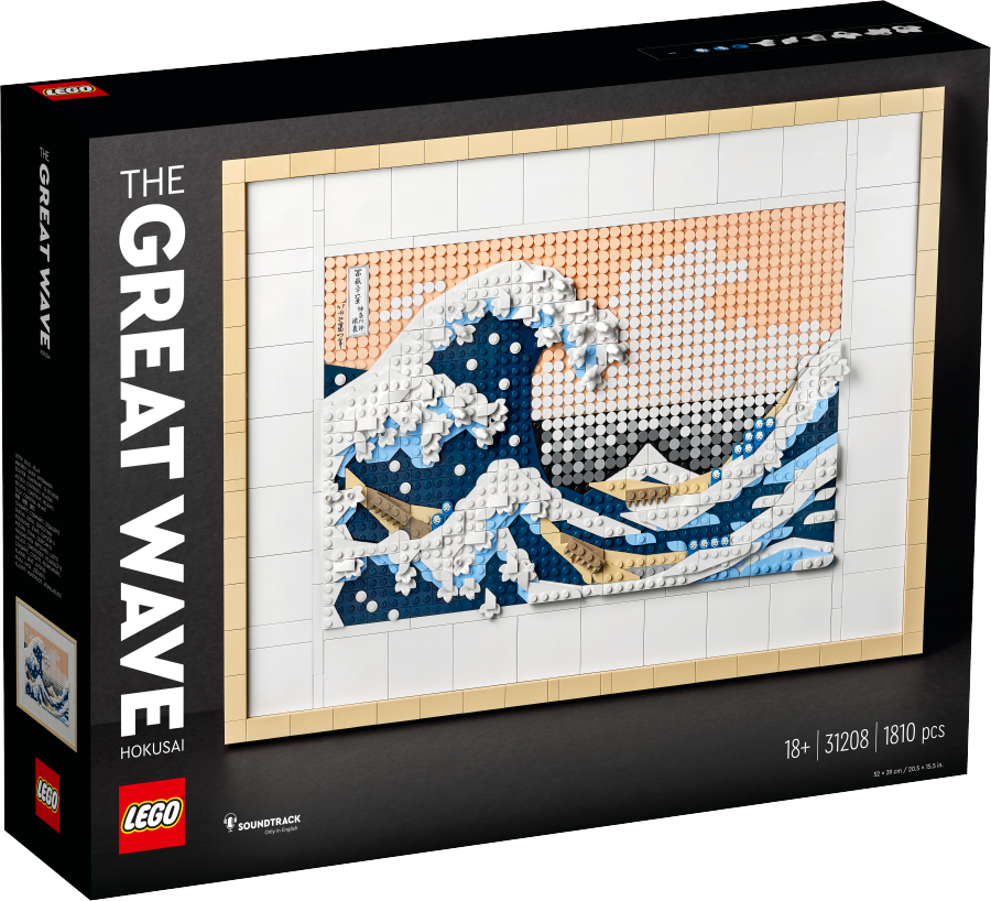 LEGO ART Hokusai – „Wielka fala” 31208