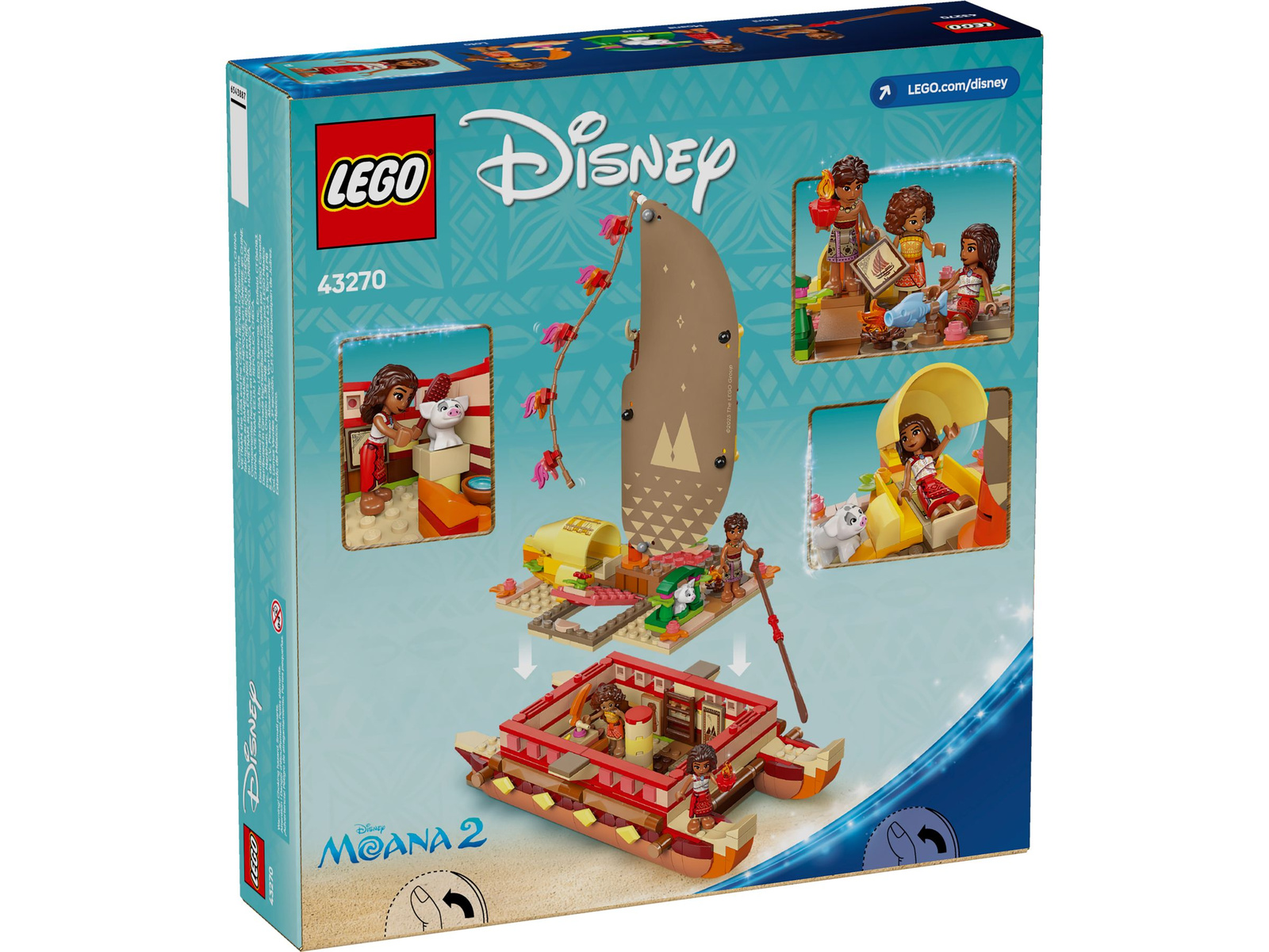 Lego Disney 43270 Kajakowa przygoda Vaiany