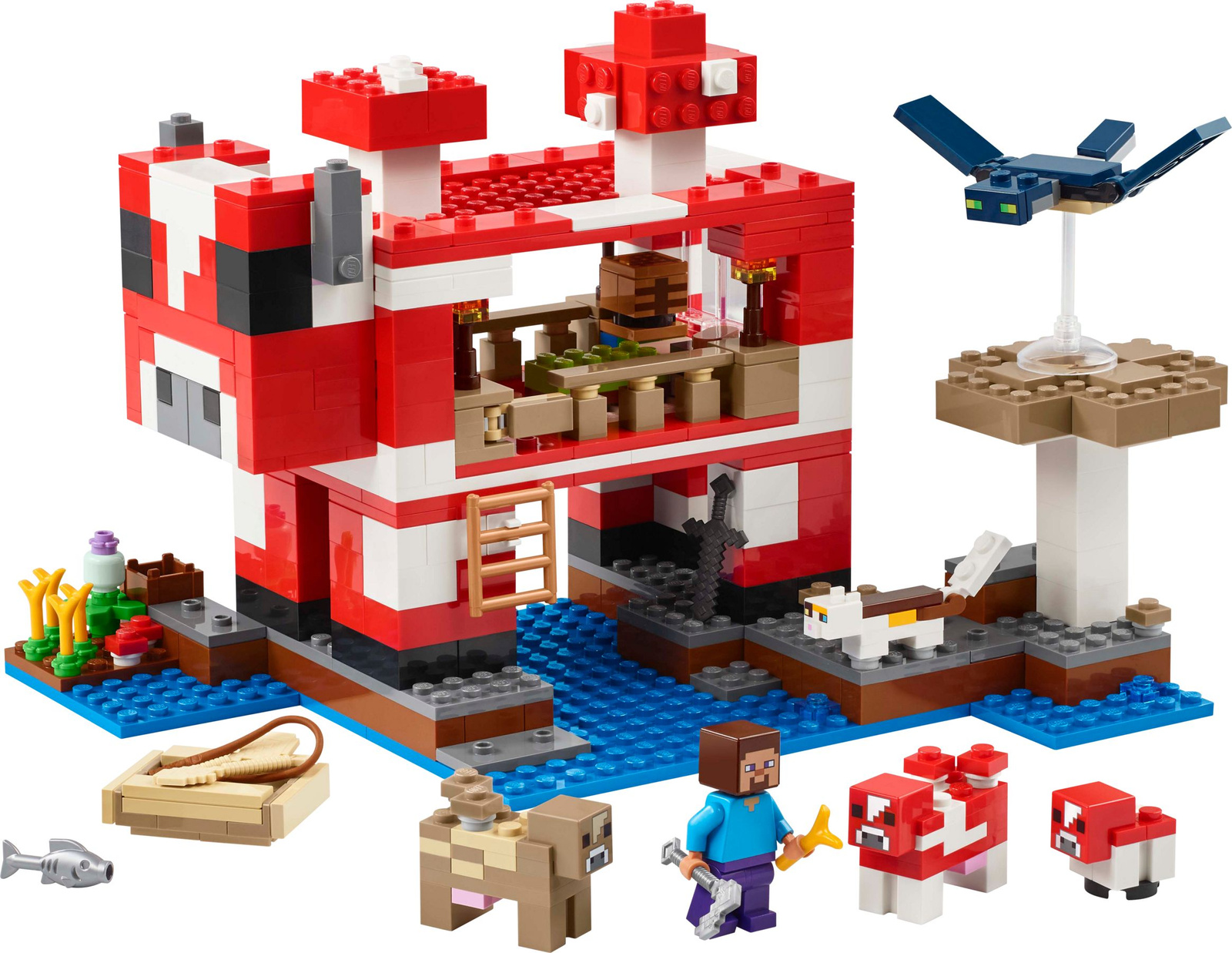 Lego Minecraft 21270 Dom grzybowej krowy