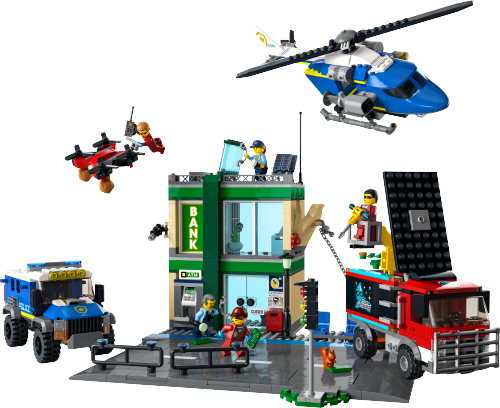 LEGO CITY Napad na bank 60317