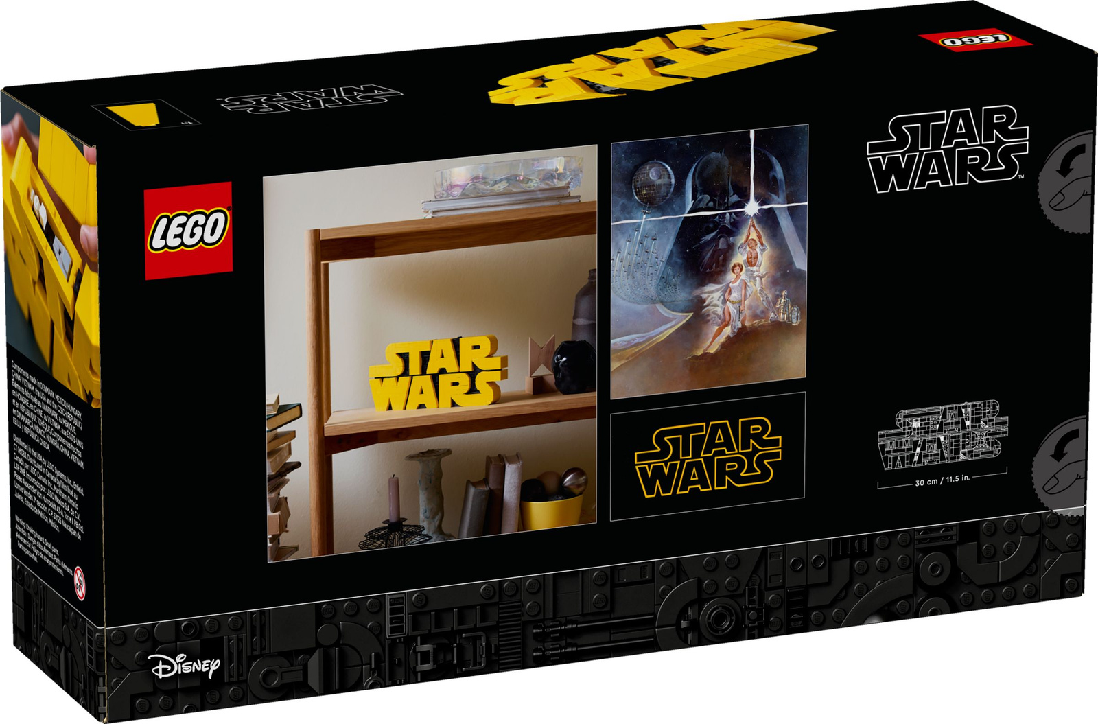 Lego Star Wars 75407 Logo Star Wars Zbudowane z klocków lego