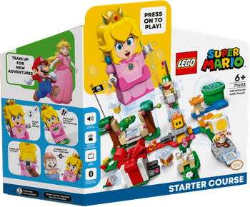 LEGO MARIO Przygody z Peach — zestaw startowy 71403