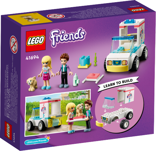 LEGO Friends Karetka kliniki dla zwierzątek 41694