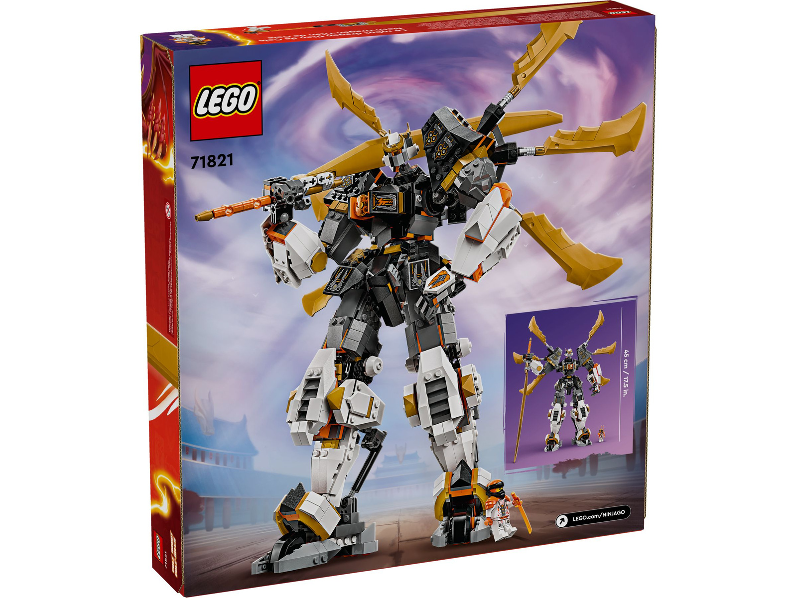 Lego Ninjago 71821 Tytanowy smok-mech Cole’a