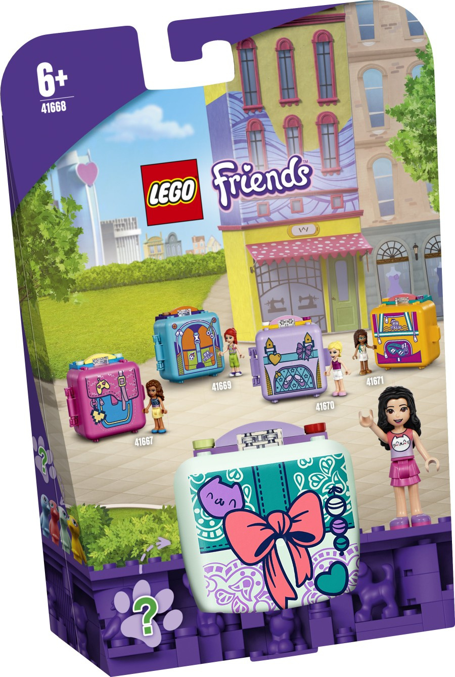 LEGO FRIENDS  Modowa kostka Emmy 41668