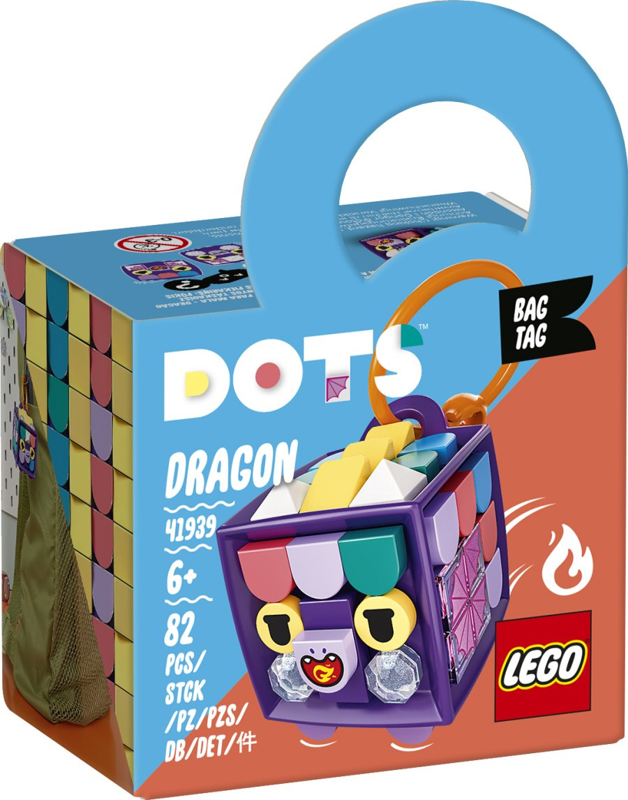 LEGO DOTS  Zawieszka ze smokiem 41939