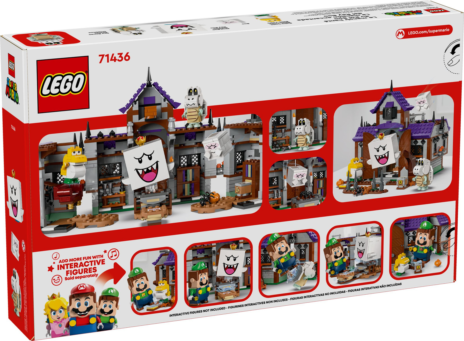 Lego Super Mario 71436 Nawiedzona rezydencja Kinga Boo