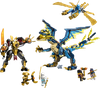 LEGO NINJAGO Smok żywiołu kontra mech cesarzowej 71796