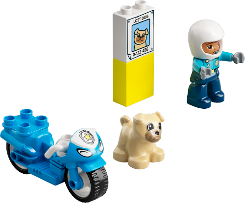 LEGO DUPLO Motocykl policyjny 10967
