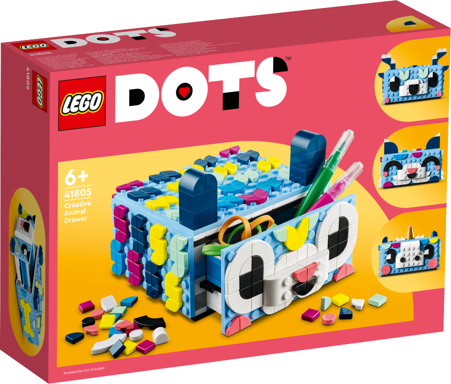 LEGO DOTS Kreatywny zwierzak — szuflada 41805