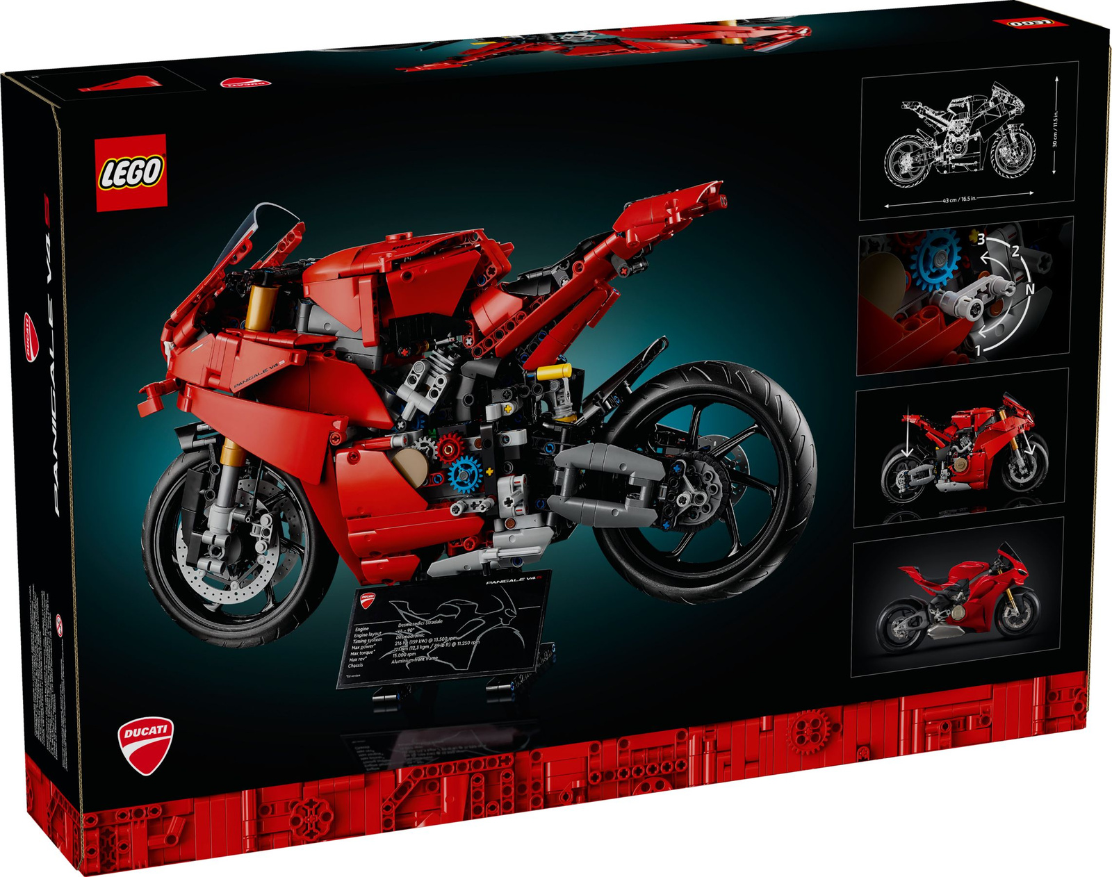 Lego Technic 42202 Motocykl Ducati Panigale V4 S