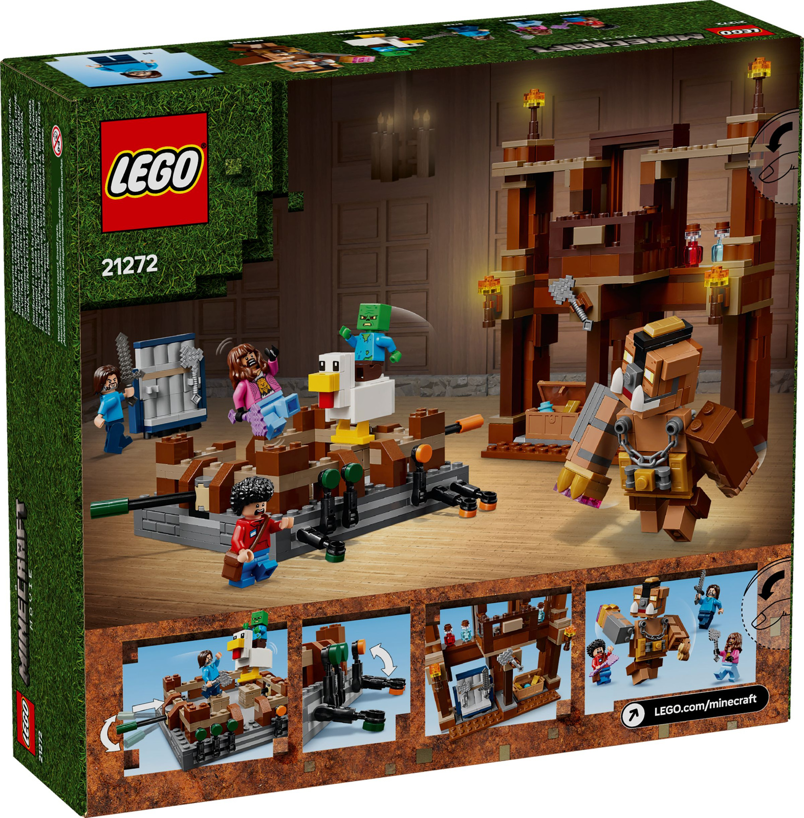 Lego Minecraft 21272 Ring w Leśnym dworze